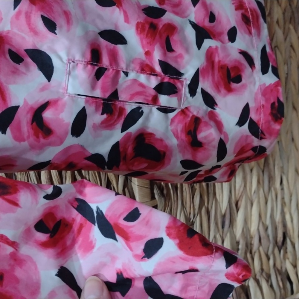 Kate Spade kids rain jacket with flowers size 3T - Picture 4 of 11